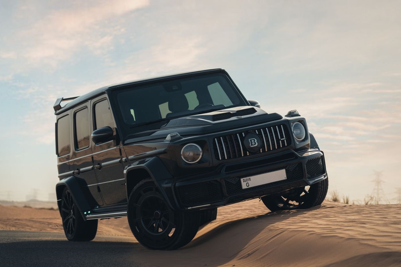 Mercedes G-Class, desert